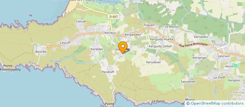 localisation de l'entreprise S.C.I BUME  PLOGOFF