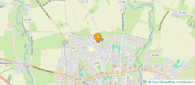 localisation de l'entreprise S.C.I. BUTTERFLY  BAYEUX