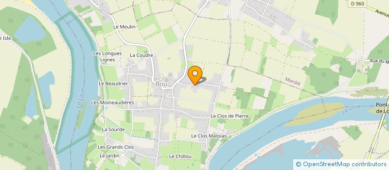 localisation de l'entreprise S.C.I CALINNE  BOU
