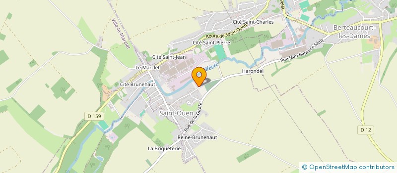 localisation de l'entreprise S.C.I. CALOVINE  SAINT-OUEN