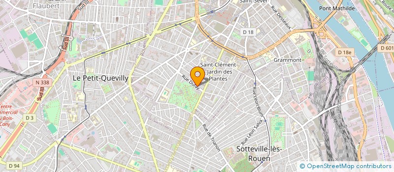 localisation de l'entreprise S.C.I. CAMBOUNET à ROUEN