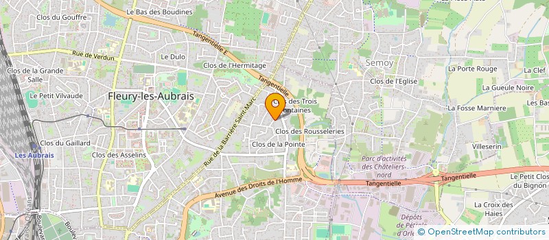 localisation de l'entreprise S.C.I CAP DEPART à ORLEANS