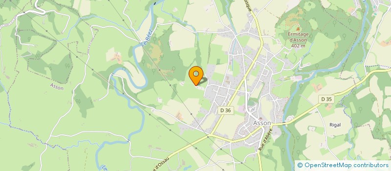 localisation de l'entreprise S.C.I. CAP'OCEANE  ASSON