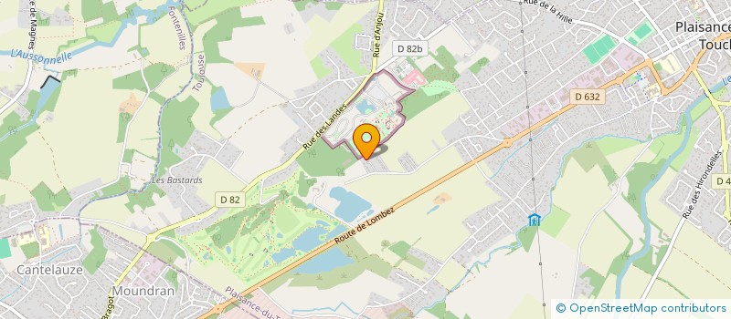 localisation de l'entreprise S.C.I CARBA  PLAISANCE-DU-TOUCH