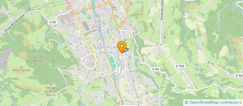 localisation de l'entreprise S.C.I. CARJUL  GERDE