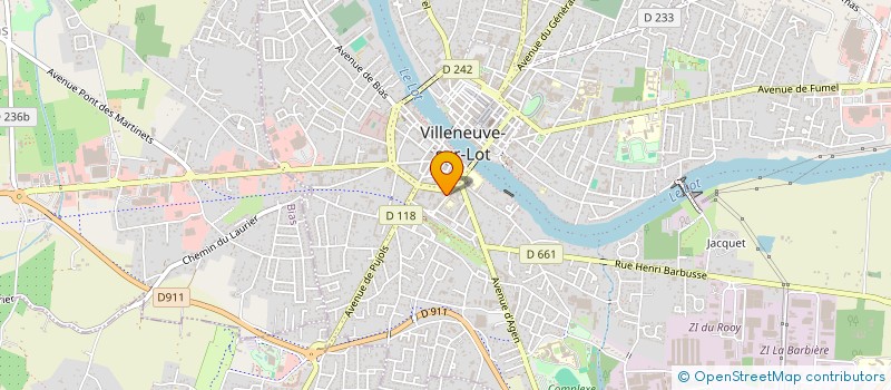 localisation de l'entreprise S.C.I. CARNOT DK  VILLENEUVE-SUR-LOT