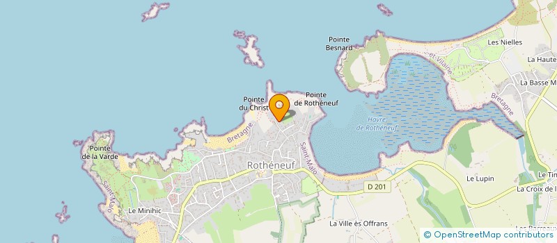 localisation de l'entreprise S.C.I. CARO ARTHUR  SAINT-MALO