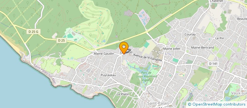 localisation de l'entreprise S.C.I CASA DO M.S  SAINT-PALAIS-SUR-MER