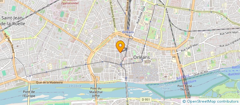 localisation de l'entreprise S.C.I CASA NUOVA à ORLEANS
