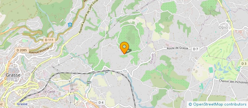 localisation de l'entreprise S.C.I. CATS  GRASSE