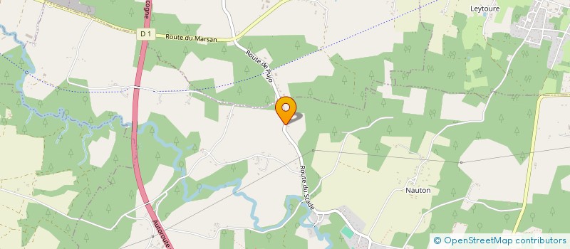 localisation de l'entreprise S.C.I CATUHE  PUJO-LE-PLAN