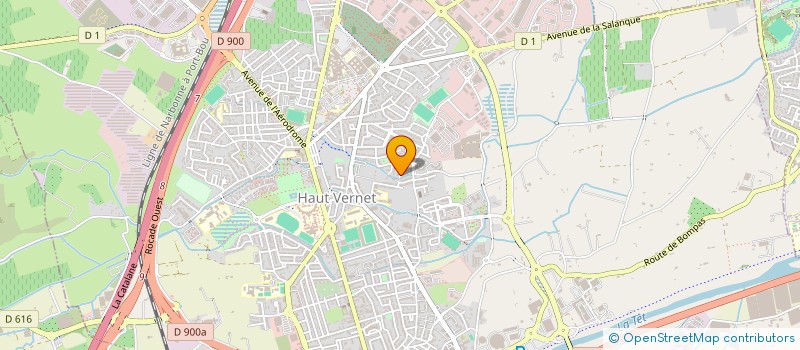 localisation de l'entreprise S.C.I. CAVALLYA  PERPIGNAN
