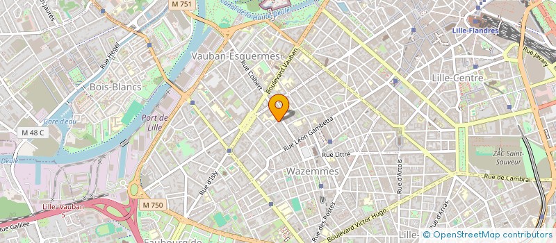 localisation de l'entreprise S.C.I CBS IMMO LILLE à LILLE