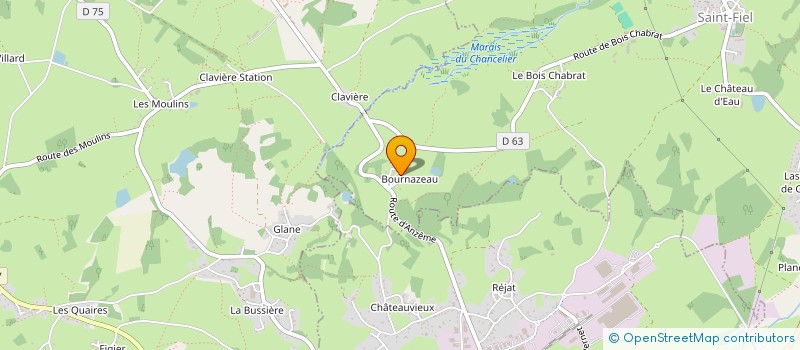 localisation de l'entreprise S.C.I. CEDY  SAINT-FIEL