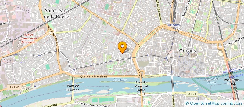 localisation de l'entreprise S.C.I CGFP à ORLEANS