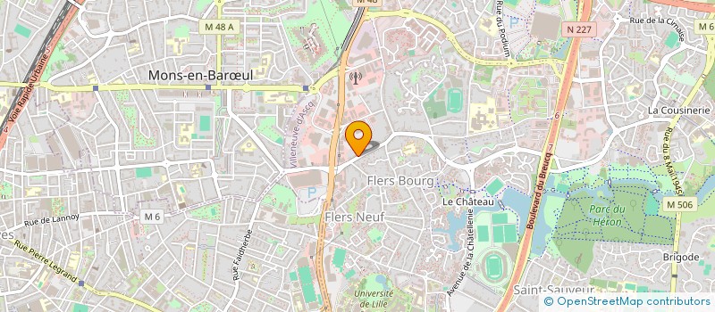 localisation de l'entreprise S.C.I. CHAIGNAUD à VILLENEUVE-D'ASCQ