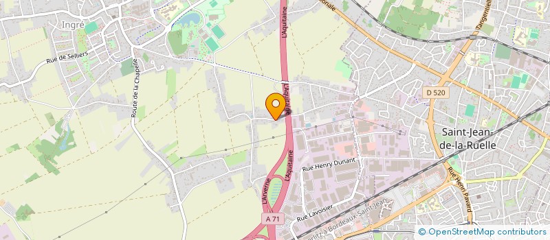 localisation de l'entreprise S.C.I. CHAMPOIGNY  INGRE