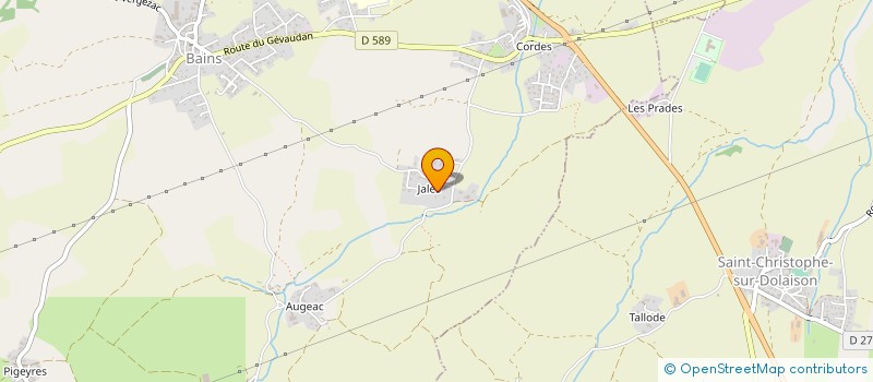 localisation de l'entreprise S.C.I. CHANTEPERDRIX  CUSSAC-SUR-LOIRE