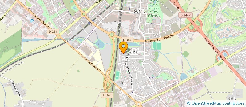 localisation de l'entreprise S.C.I. CHAREMY  FONTAINEBLEAU