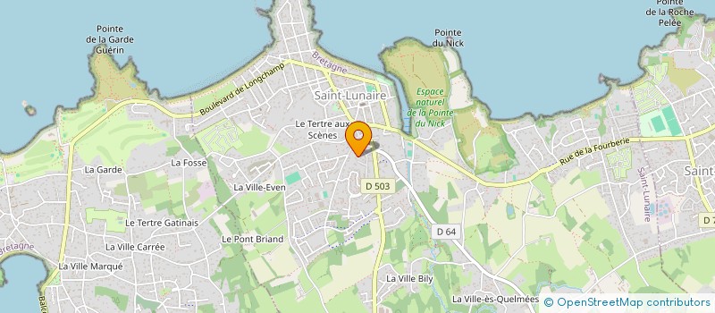 localisation de l'entreprise S.C.I. CHARILOU  SAINT-LUNAIRE