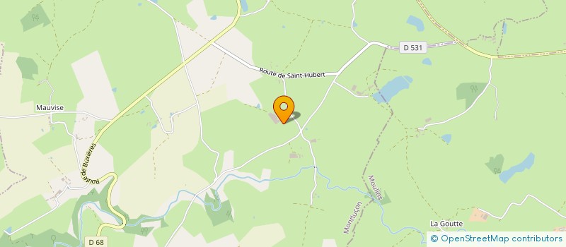 localisation de l'entreprise S.C.I. CHARLENE CYRIL LOUANE  CHAVENON