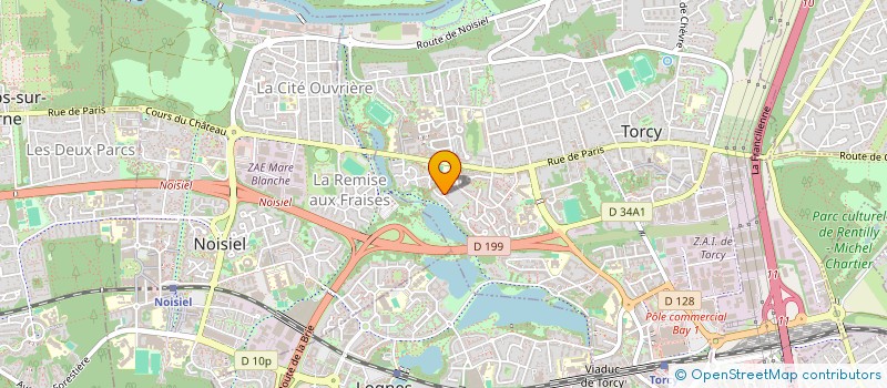 localisation de l'entreprise S. C. I. CHITOU DOUAI  TORCY