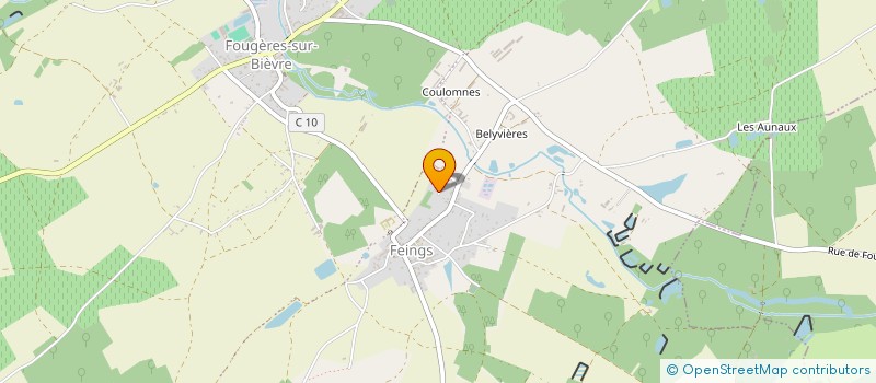 localisation de l'entreprise S.C.I. CHRISKA 41  LE CONTROIS-EN-SOLOGNE