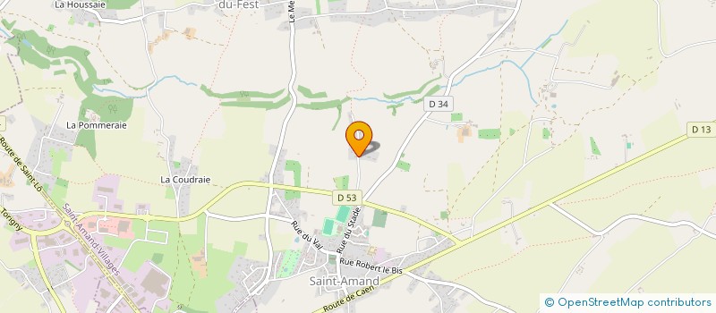 localisation de l'entreprise S.C.I. CHRISMA  SAINT-AMAND-VILLAGES