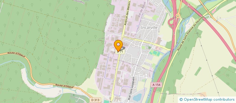 localisation de l'entreprise S.C.I CHRYSALIS  INCARVILLE