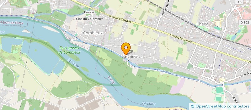 localisation de l'entreprise S.C.I CI  CHECY