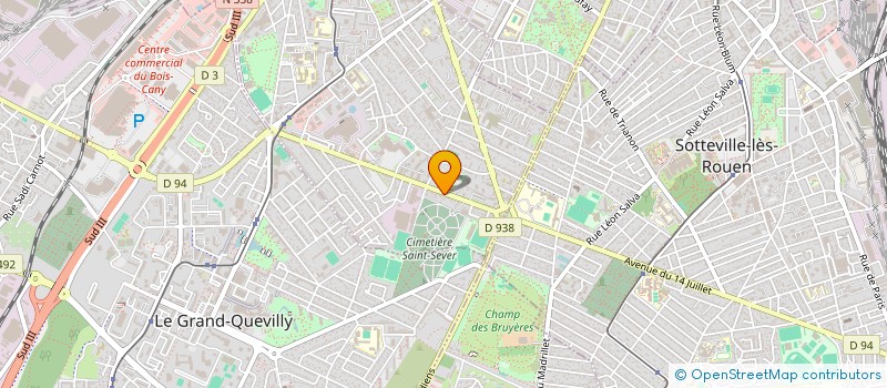 localisation de l'entreprise S.C.I. CIGALOU  VEZELISE