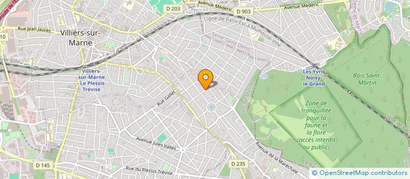 localisation de l'entreprise S.C.I. CITM à LE PLESSIS-TREVISE