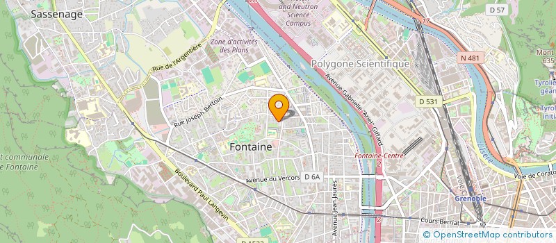 localisation de l'entreprise S.C.I CKR  FONTAINE