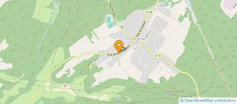 localisation de l'entreprise S.C.I. CLAN 77  PORCELETTE