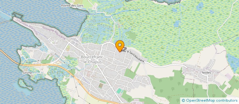 localisation de l'entreprise S.C.I CLEF  BOURCEFRANC-LE-CHAPUS