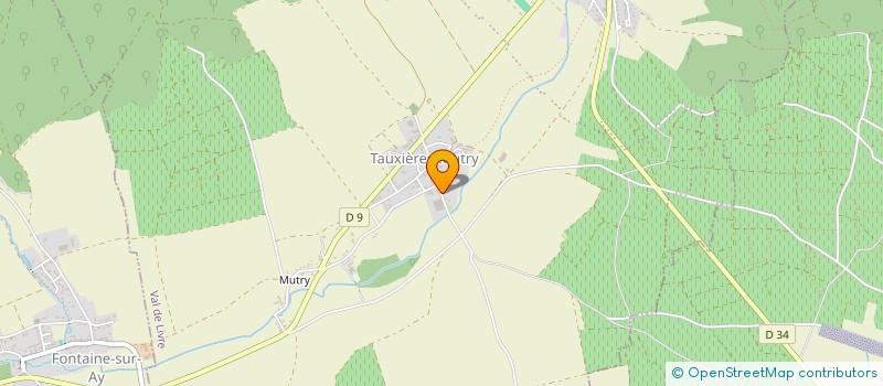 localisation de l'entreprise S.C.I.CLOS LA CHAPELLE  AY-CHAMPAGNE