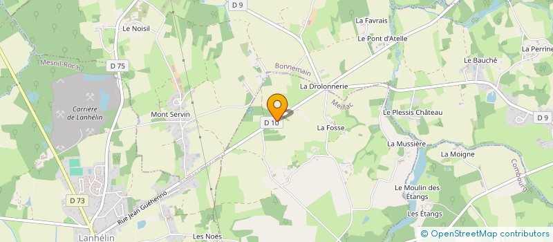 localisation de l'entreprise S.C.I. CLUNIS  BONNEMAIN