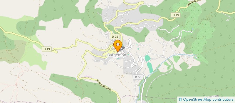 localisation de l'entreprise S.C.I. CLYSL  BARGEMON