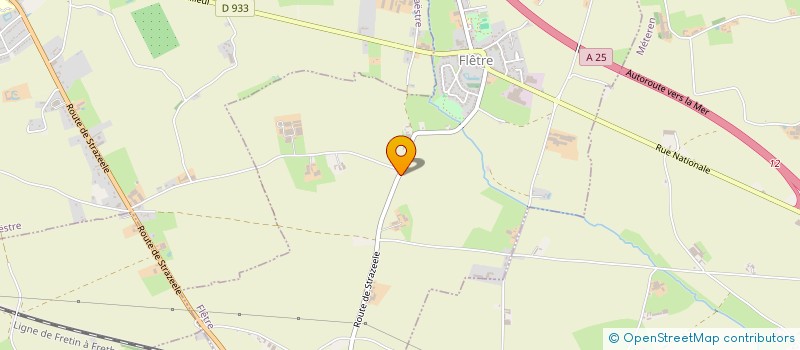 localisation de l'entreprise S.C.I. CNOCKAERT  FLETRE