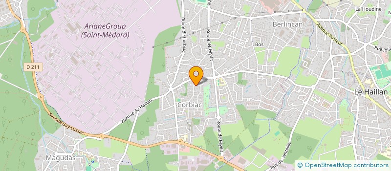 localisation de l'entreprise S.C.I. COGAN  SAINT-MEDARD-EN-JALLES