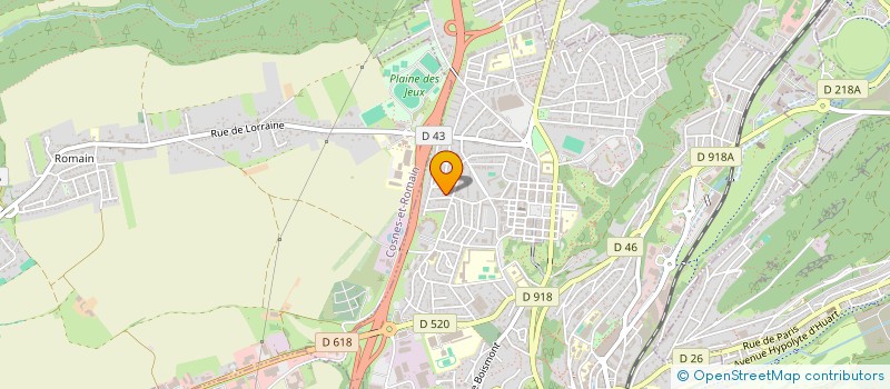 localisation de l'entreprise S.C.I. COIN DE VIE à LONGWY