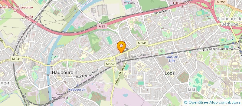 localisation de l'entreprise S.C.I. CORNETTE  LOOS