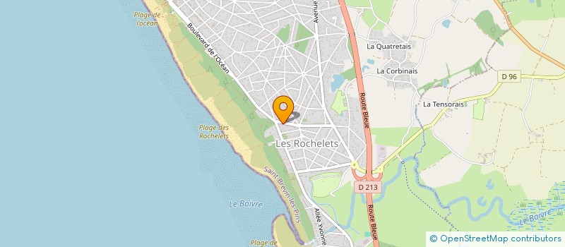 localisation de l'entreprise S.C.I. COTE OUEST à SAINT-BREVIN-LES-PINS