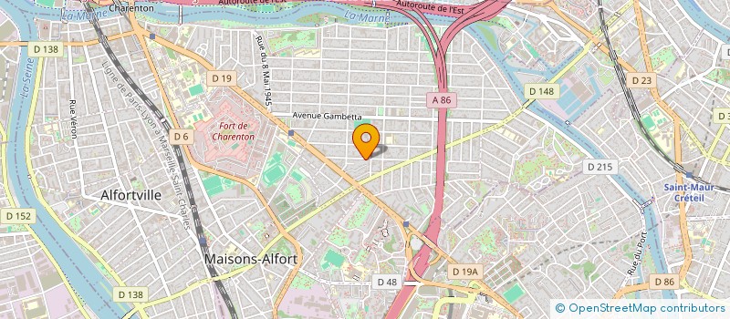localisation de l'entreprise S.C.I CRDS HENRI-MAURICE à MAISONS-ALFORT