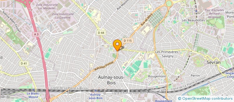 localisation de l'entreprise S C I CRENOVA à AULNAY-SOUS-BOIS