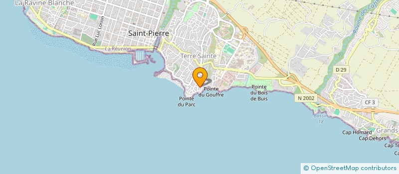 localisation de l'entreprise S.C.I.CYMANO à SAINT-PIERRE