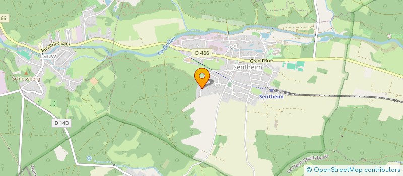 localisation de l'entreprise S.C.I. DAG  SENTHEIM