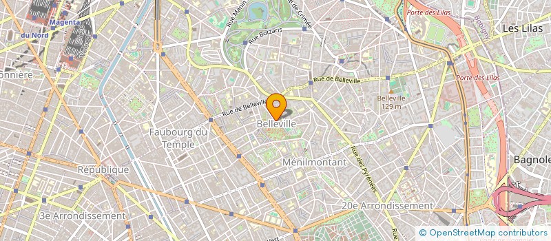 localisation de l'entreprise S.C.I. DAGIS  PARIS