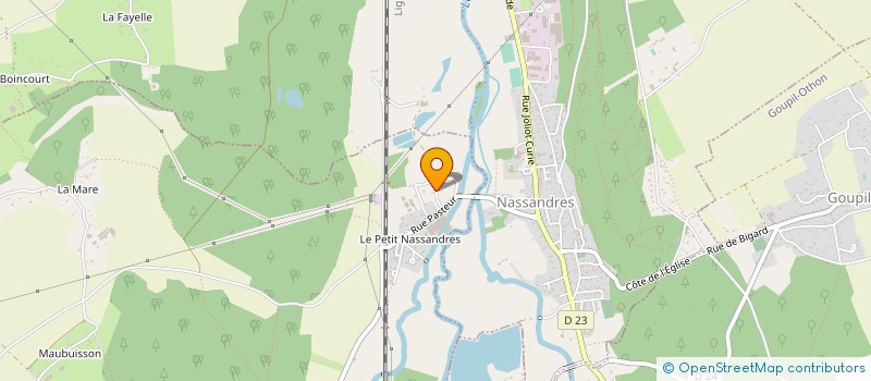 localisation de l'entreprise S.C.I DAL  SERQUIGNY