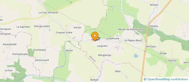 localisation de l'entreprise S.C.I. DANIEL  MARZAN